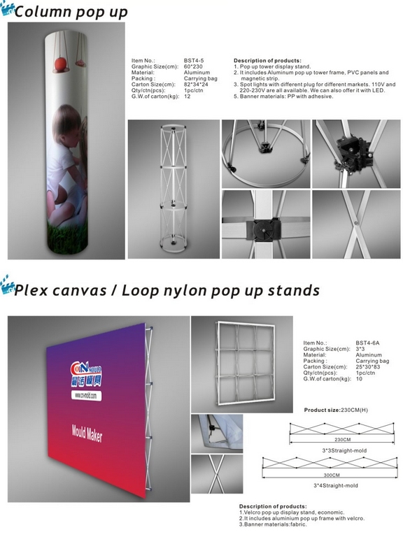 Pop Up Display Stand