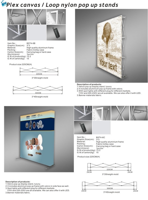 Pop Up Display Stand