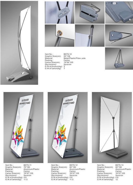 Outdoor Banner Stand