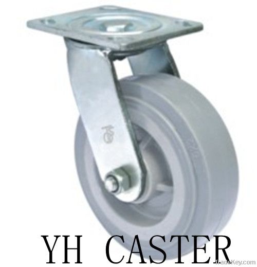 rubber caster