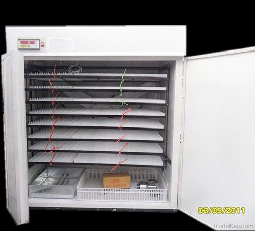 CE Advanced digital industrial egg incubator for 2112 Chicken Eggs