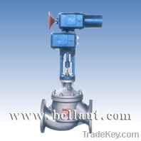 Electric motorized control/globe valve with electric actuator (single-