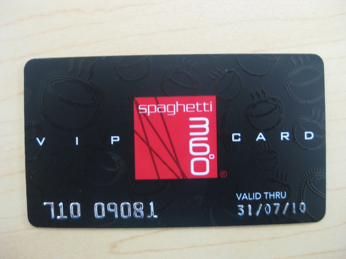 VIP card