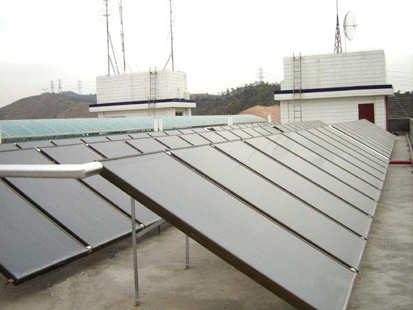 flat plate solar collector