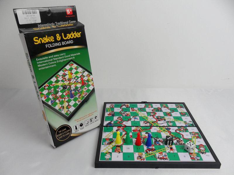 Snake And  Ladder Games, Board Game, Magnetic Game, Portable Game