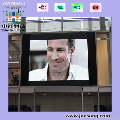 Jonsung P10 full color outdoor led display