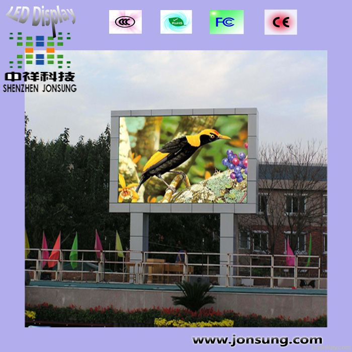 Jonsung P10 full color outdoor led panel
