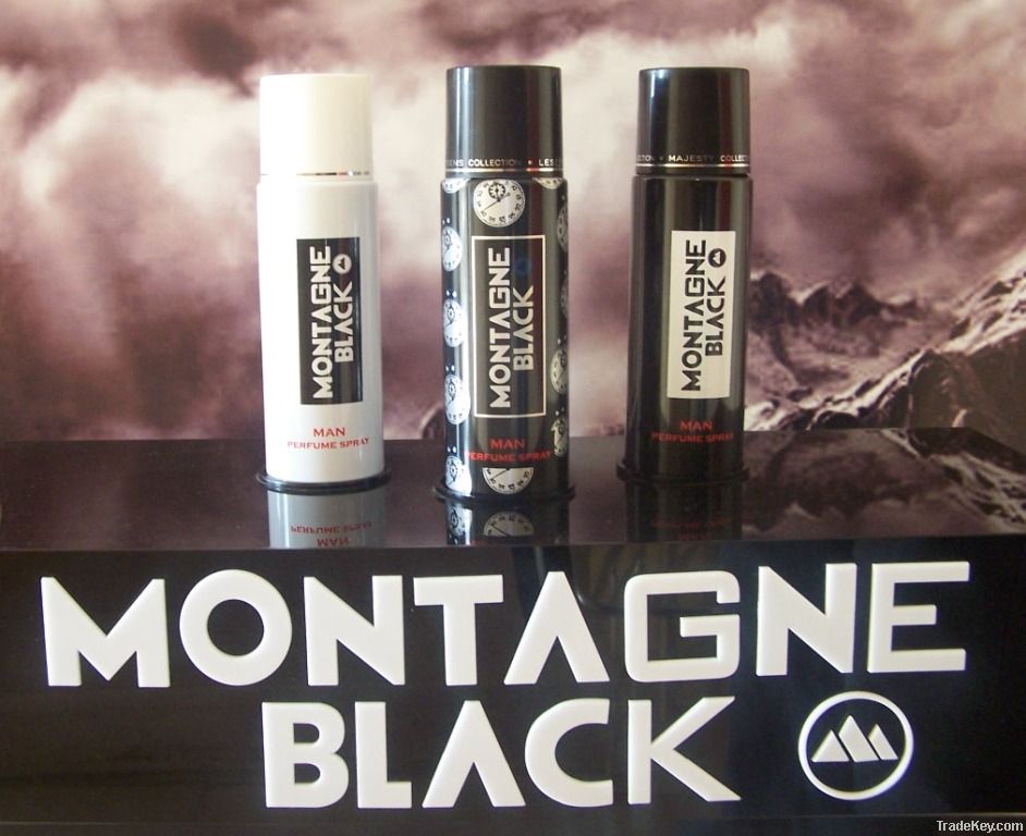 Montagne Black Deodorant For Men