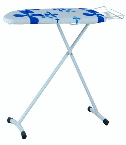 Home Use100% Cotton Cover Metallic Mesh Standable Ironing Board(FT-26)