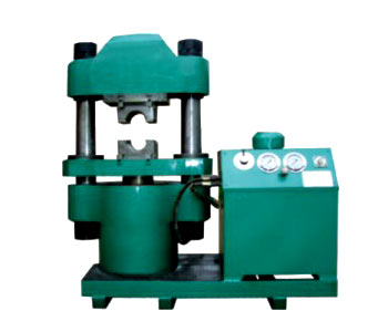 Wire rope sling press machine