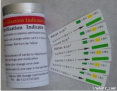 Emulator sterilization  indicator card