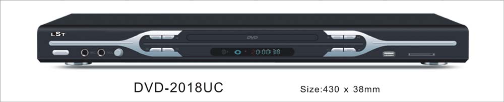 5.1channel DVD Player with USB and card reader