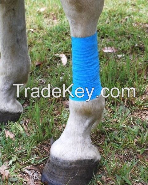 cotton pet  elastic cohesive bandage 