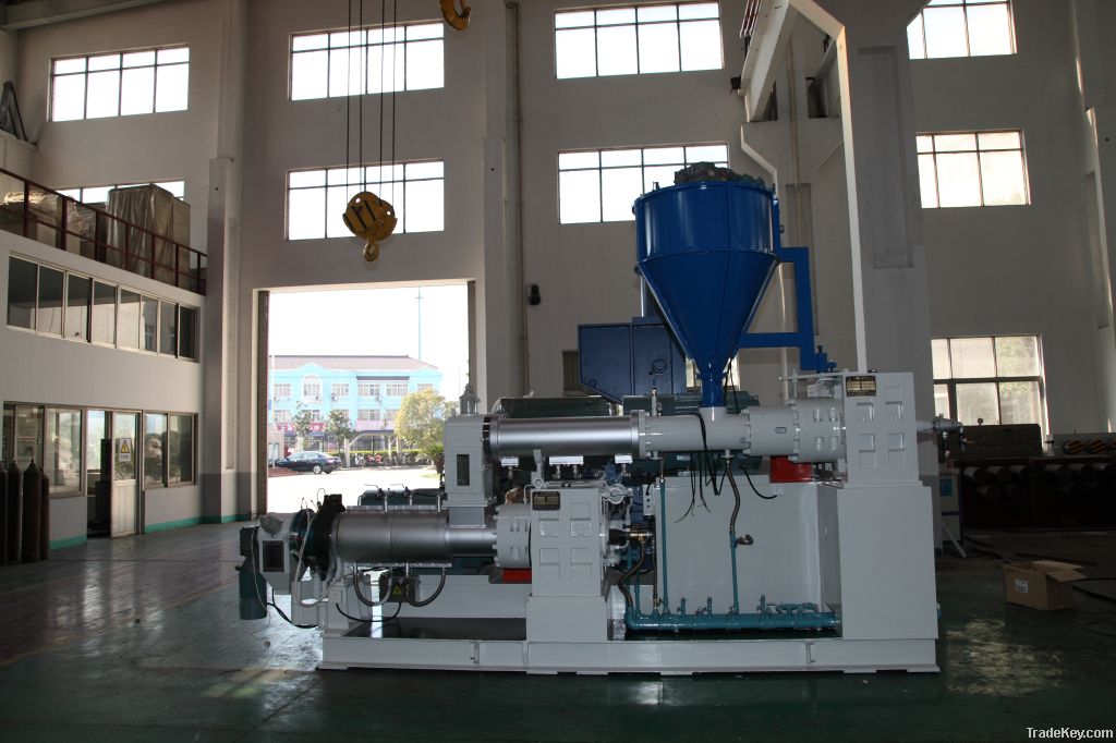 Conical Twin-screw Plastic Extruder