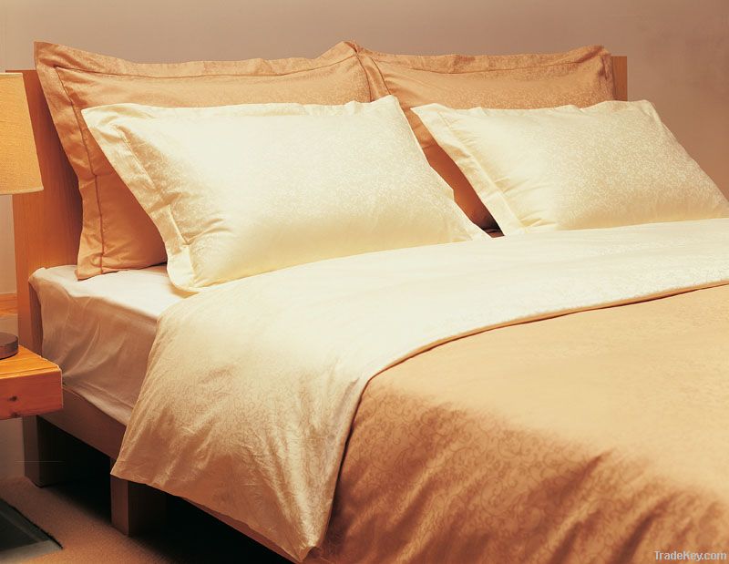 100% cotton Jacquard hotel bedding set