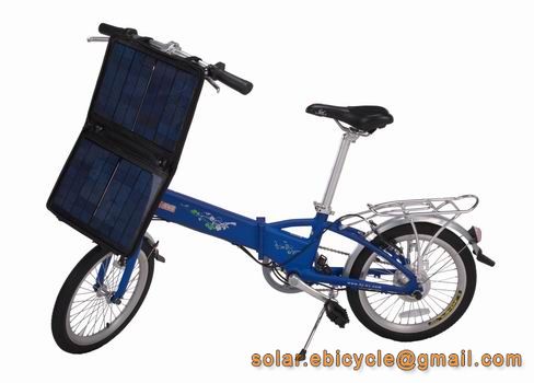 Solar Folding electric bike
