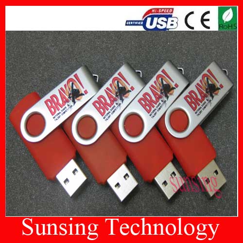 Promotion gift usb flash drive with client's logo