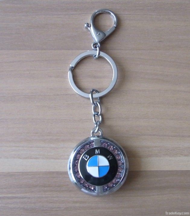fashion keychain with BMW logo