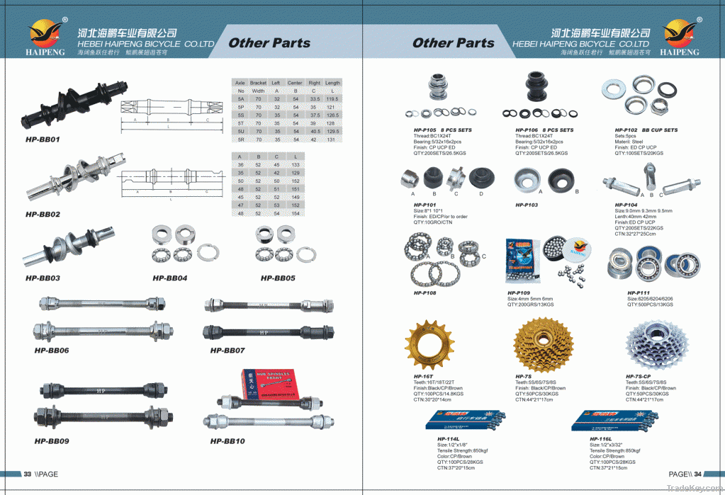 bicycle parts manufacturer with good price and top quality