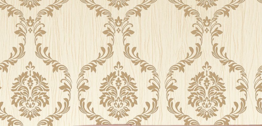 non-woven backed textile wallpaper