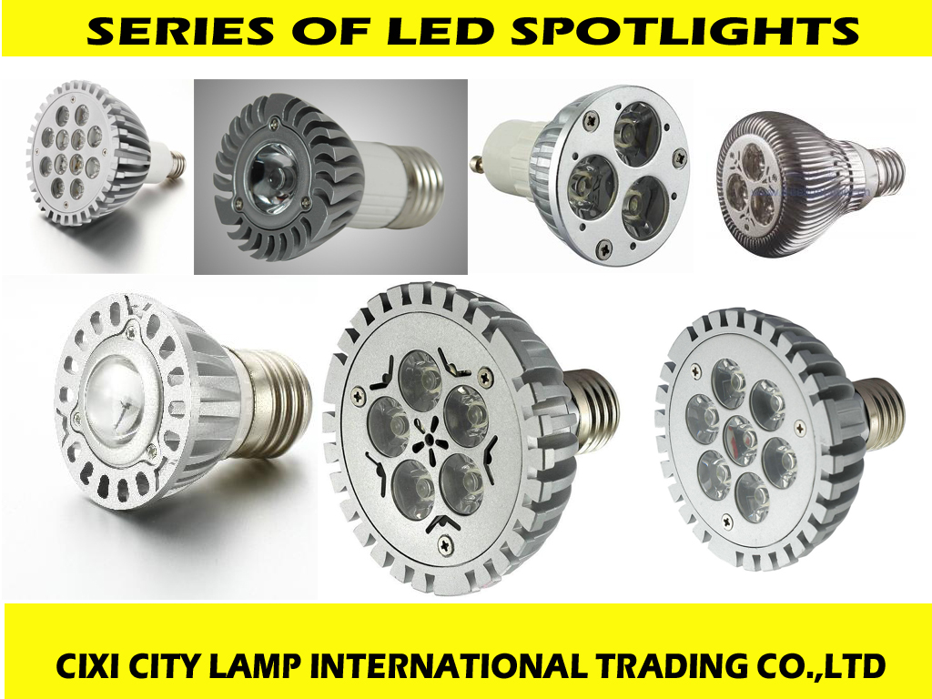 LED spotlight 1W-12W 85-265V high lumin good price