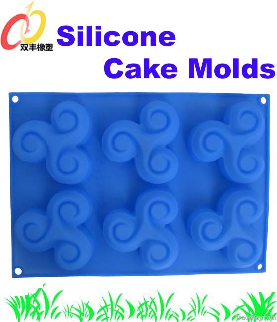 food grade silicone cake moulds