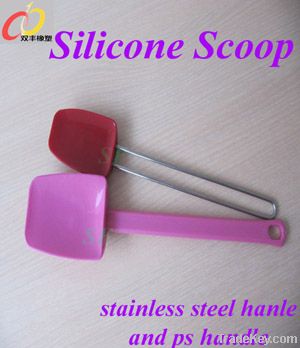 Silicone kitchen utensil set