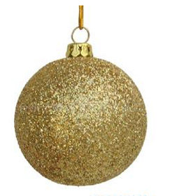 glitter Christmas ball