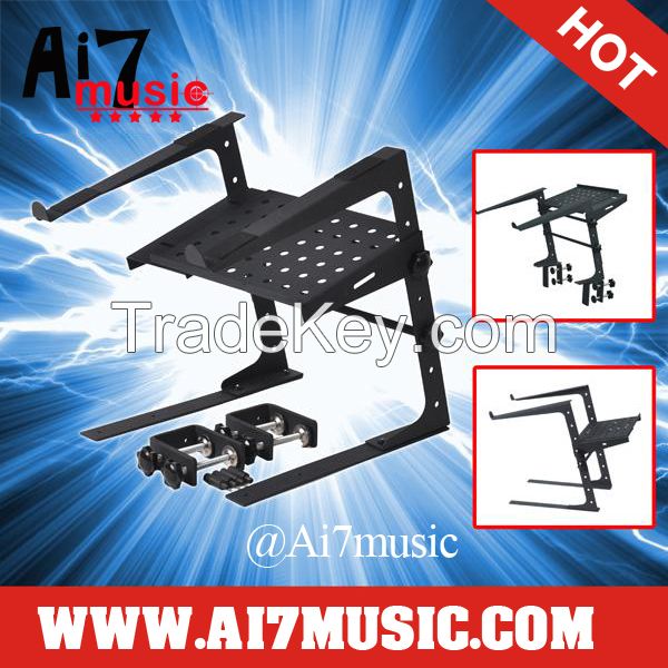 Ai7music stand LPS-2 DJ Laptop stand Notebook stand CD stand Black