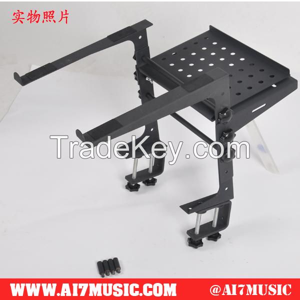 Ai7music stand LPS-2 DJ Laptop stand Notebook stand CD stand Black