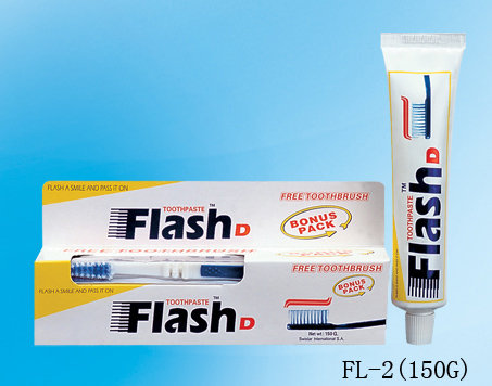 FLSAHd TOOTHPASTE