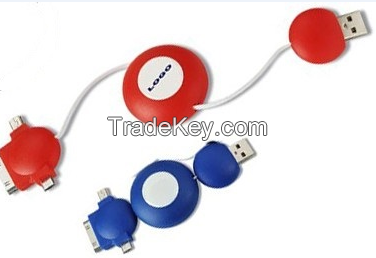 Colorful Retractable Cable