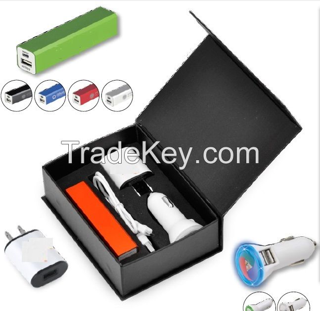  Car Charger travel kits (5 in 1)