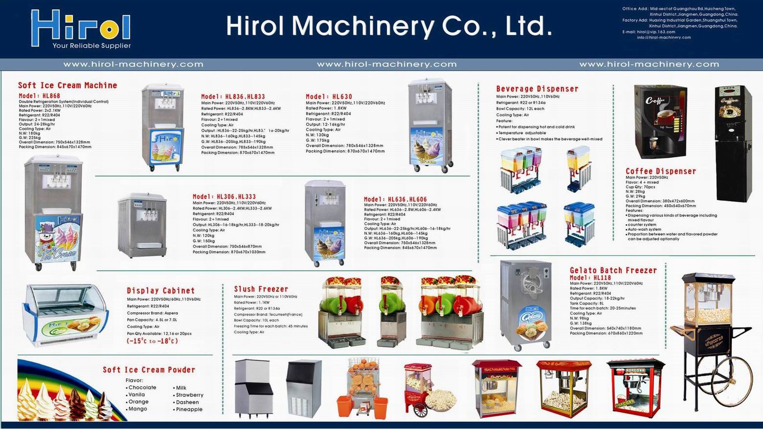Hirol Catering Products