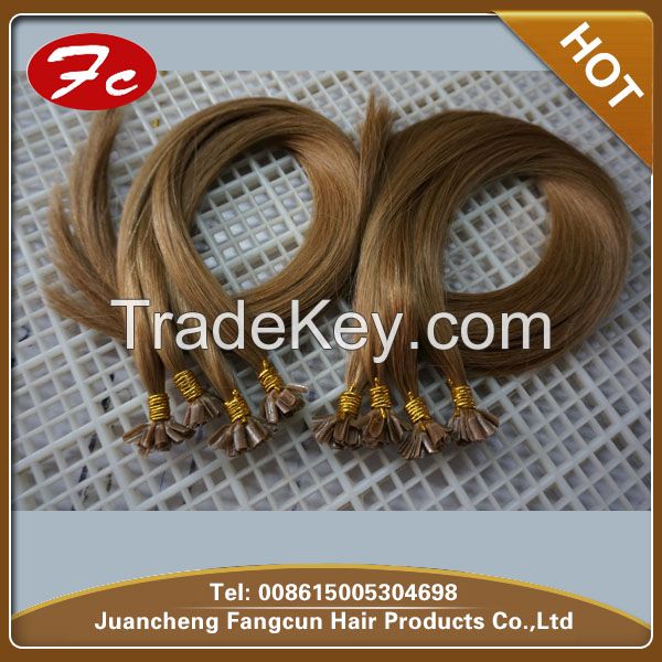 hot new products for 2015 product indian remy nail tip hair extensions