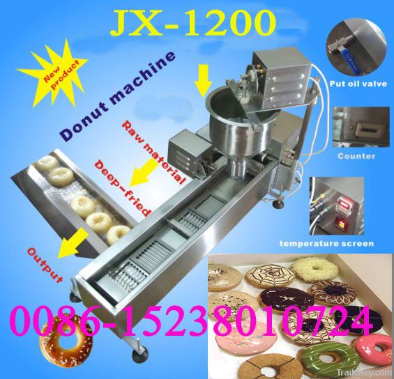 new model and high quality sweet donut making machine 0086-15238010724