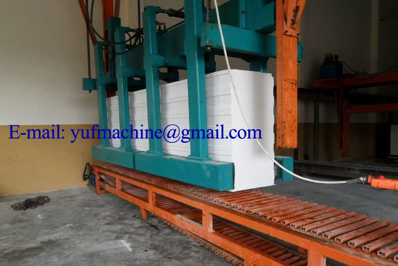 Autoclaved Aerated Concrete( AAC ) light weight block production plant