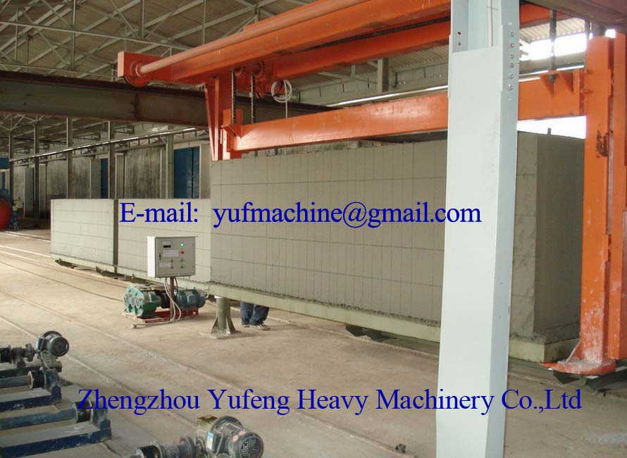 Annual 20, 000-300, 000m3 AAC Block production line plant light weight