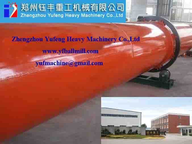 Yufeng Brand sand rotary dryer, quartz sand drier