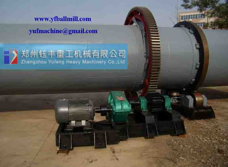 Yufeng coconut shell rotary dryer, Bean dregs dryer