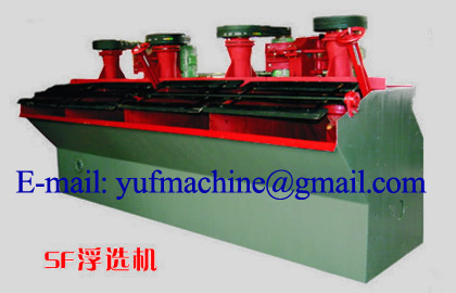 10-200t/h mineral processing equipments -- flotation machine