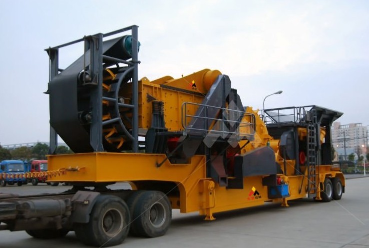 mobile jaw crusher, mobile impact crusher-Yufeng brand