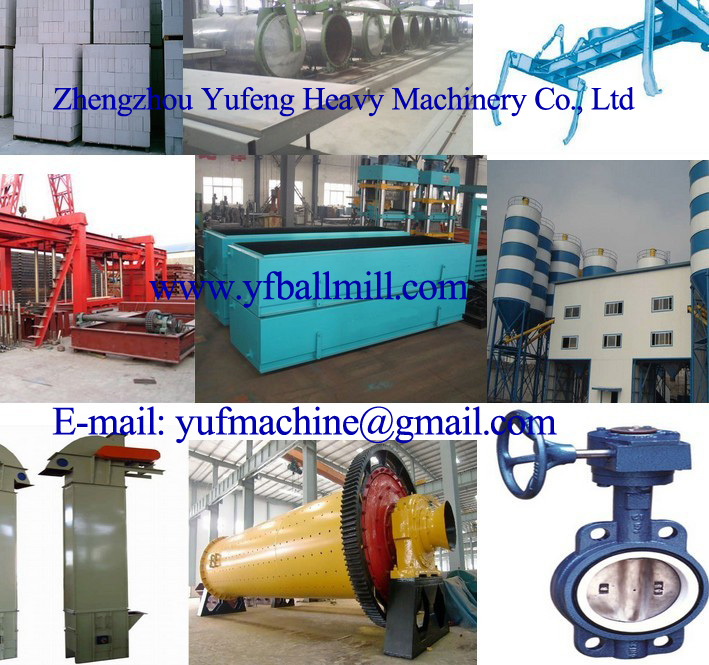 50 000m3-100 000m3  AAC Block making line plant  -Yufeng brand