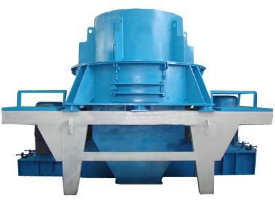 Yufeng hydraulic sand making machine