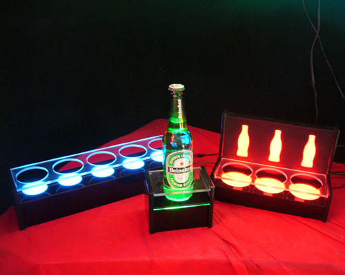 LED bottle display