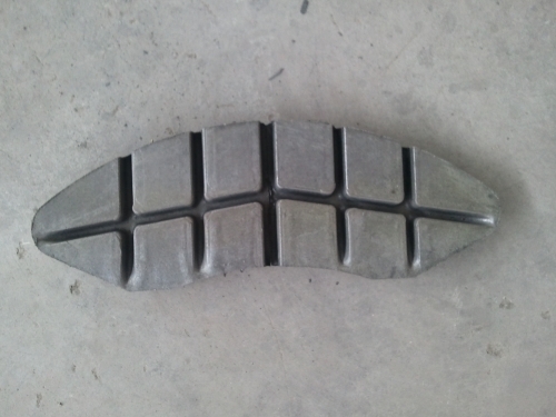 semi-metal railway brake pads and shoe