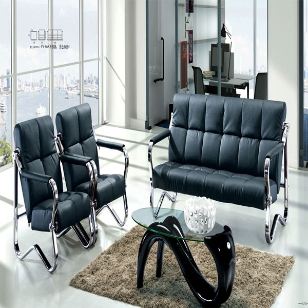 2014 latest  designs stainless steel frame office sofa set 1+1+3