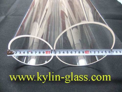 large diameter glass tube