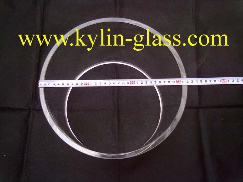 large diameter glass tube