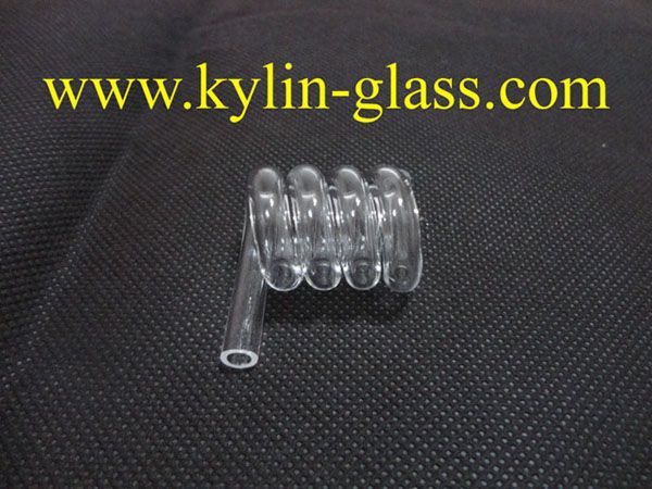 spiral glass tube